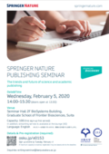 【セミナー】Springer Nature Publishing Seminar: 学術出版のトレンドと未来