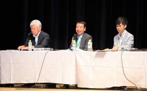 渡辺裕司氏、相本三郎氏、喜久里要氏